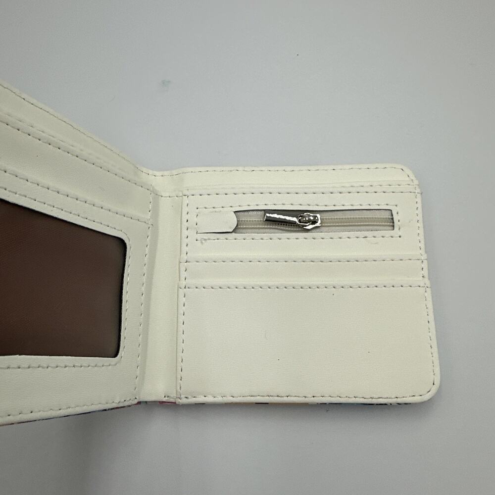 Bifold Wallet Unisex Disney Mini Characters Best Friends Faux Leather Adult Teen - Picture 3 of 9